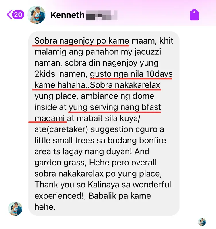 A guest's review of Kalinaya