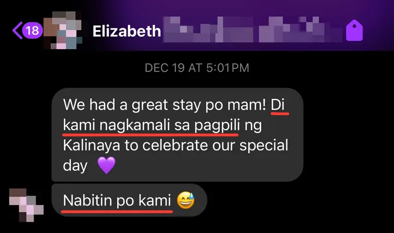 A guest's review of Kalinaya